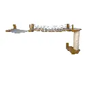 BILLIE - mačji most, viseča mreža in praskalnik